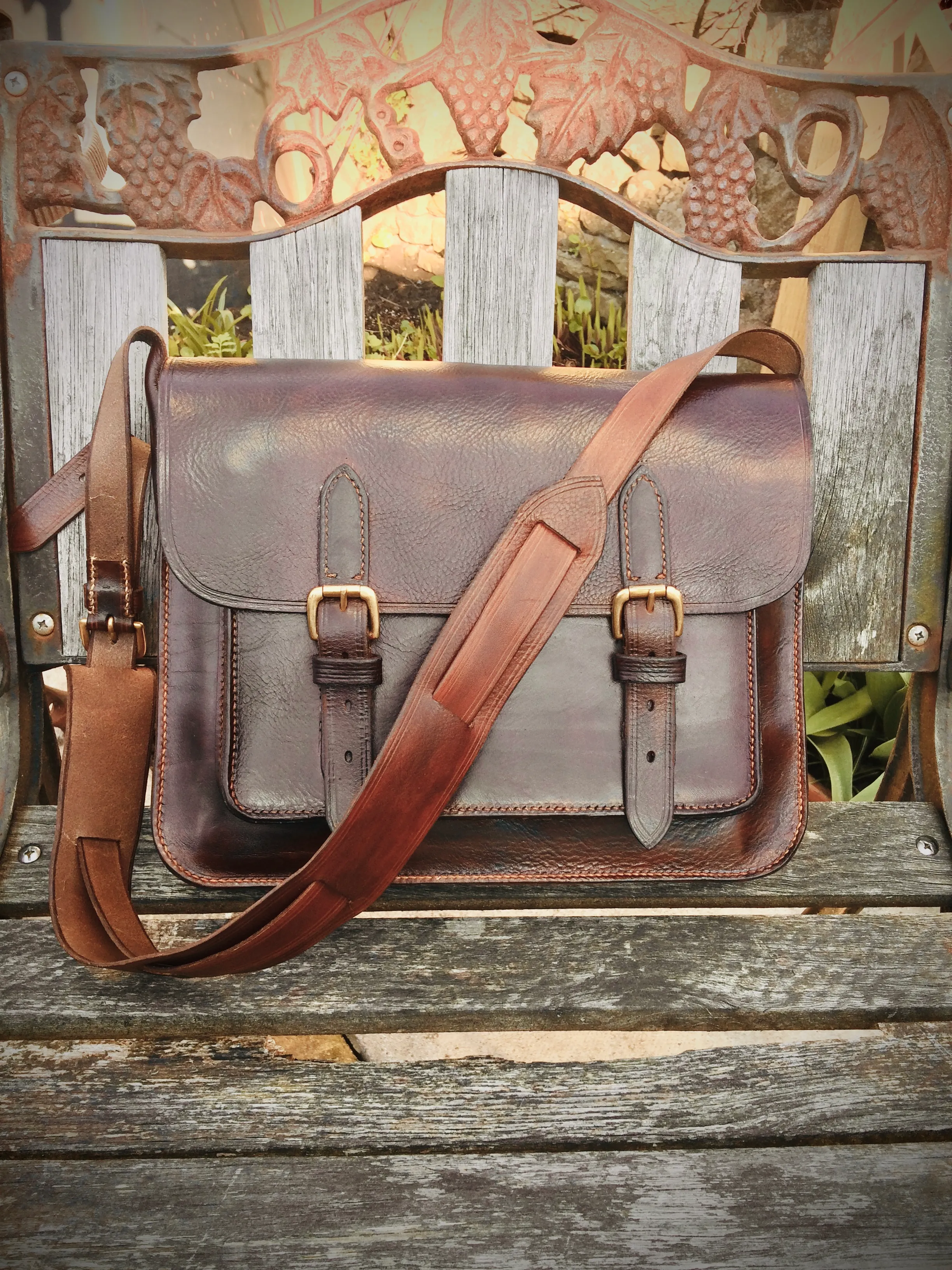Handcrafted leather goods by Helena Tudgay
